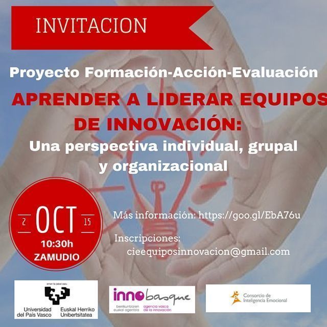 Proyecto Formación-Acción-EvaluaciónAPRENDER A LIDERAR EQUIPOS DE INNOVACIÓN- Una perspectiva individual, grupal y organizacional