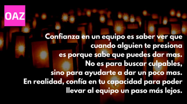 confianza en el equipo