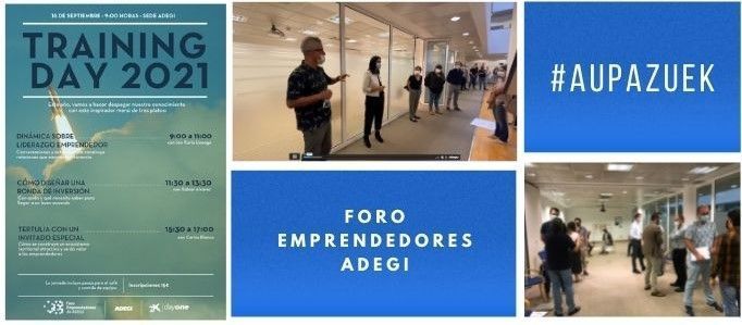 foro de emprendedores Facilito el taller Liderazgo emprendedor, conversaciones sobre el propósito, la confianza y la coherencia entre emprendedores.